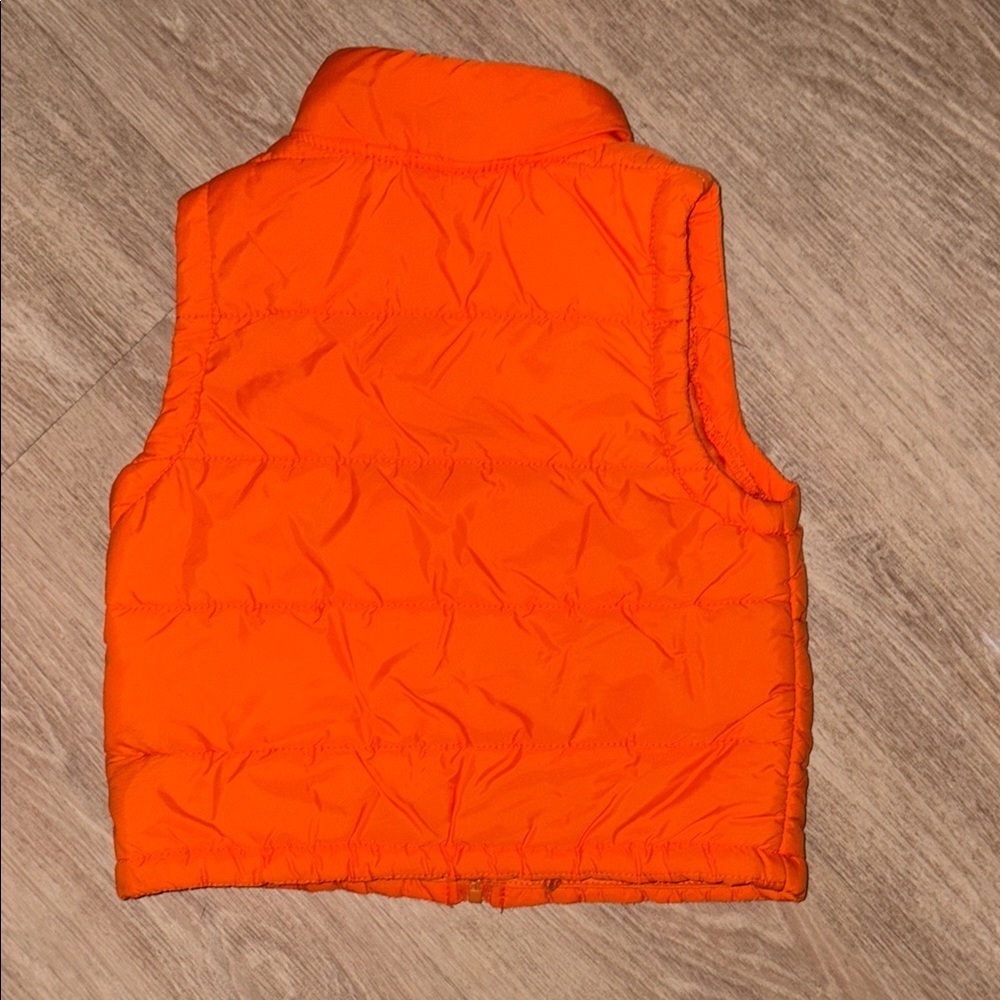 SHEIN Bright Orange Kids Vest - Picture 2 of 2